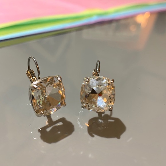 Kate Spade ♠️ New York 🤩 CZ square drop earrings - Picture 13 of 16